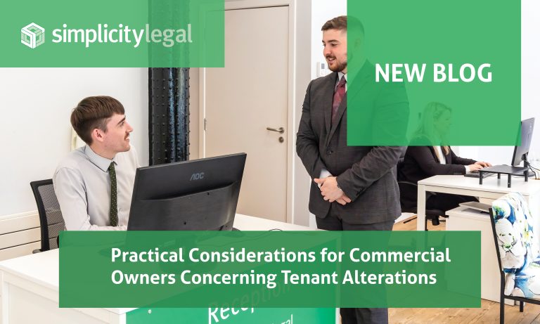  Practical considerations for commercial owners concerning tenant alterations