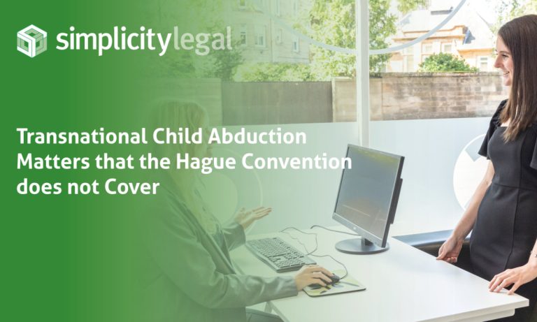 Transnational Child Abduction Matters that the Hague Convention does not Cover