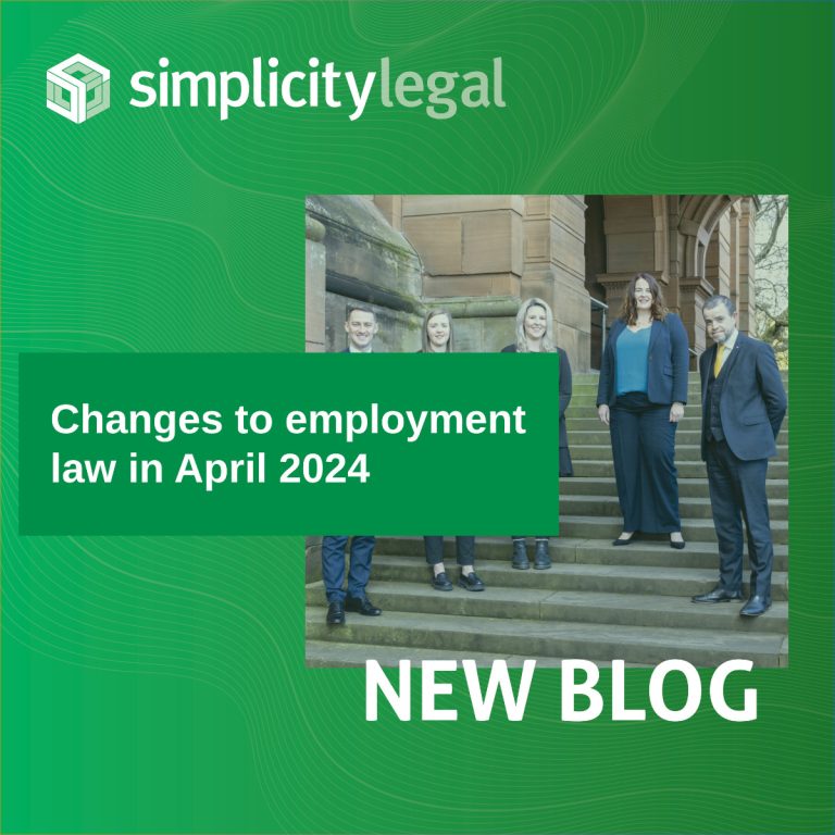 Changes to employment law changes come into effect in April 2024