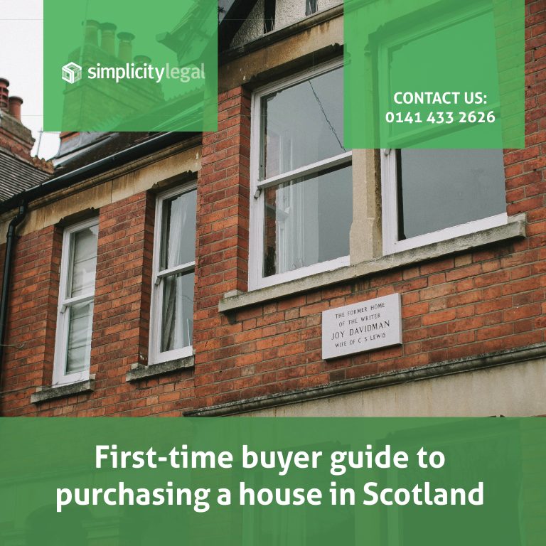 First-time buyer guide to purchasing a house in Scotland – Conveyancing