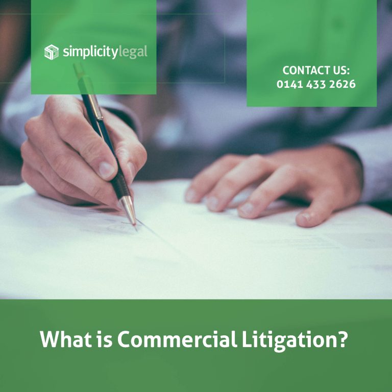 What is Commercial Litigation? Solicitor Scotland
