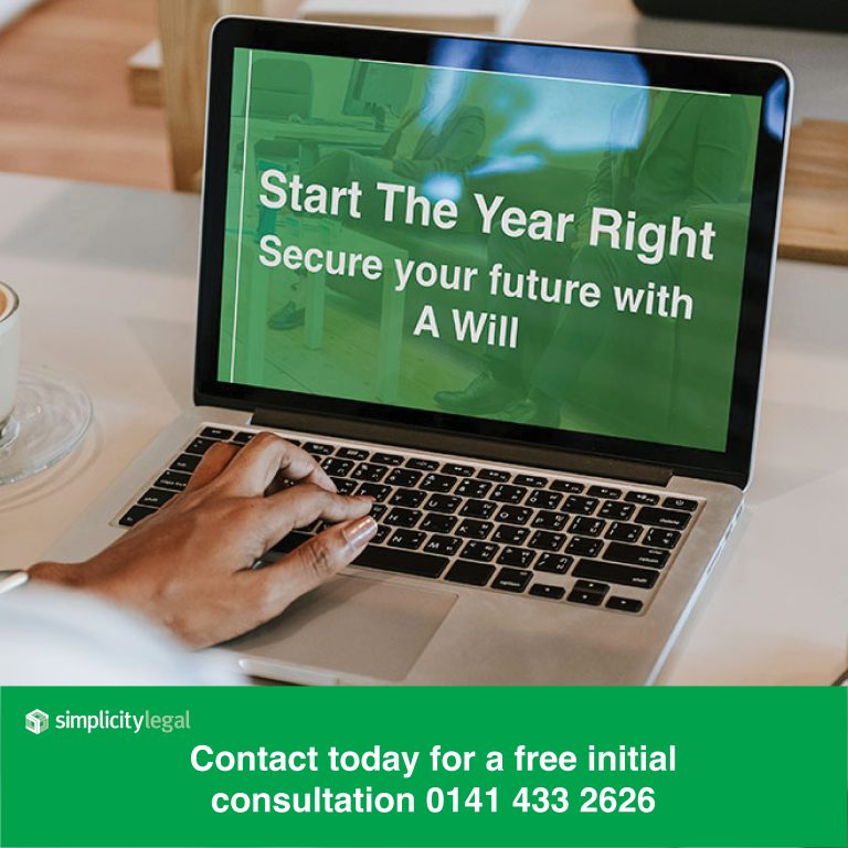 Start the year right and secure your future with a will