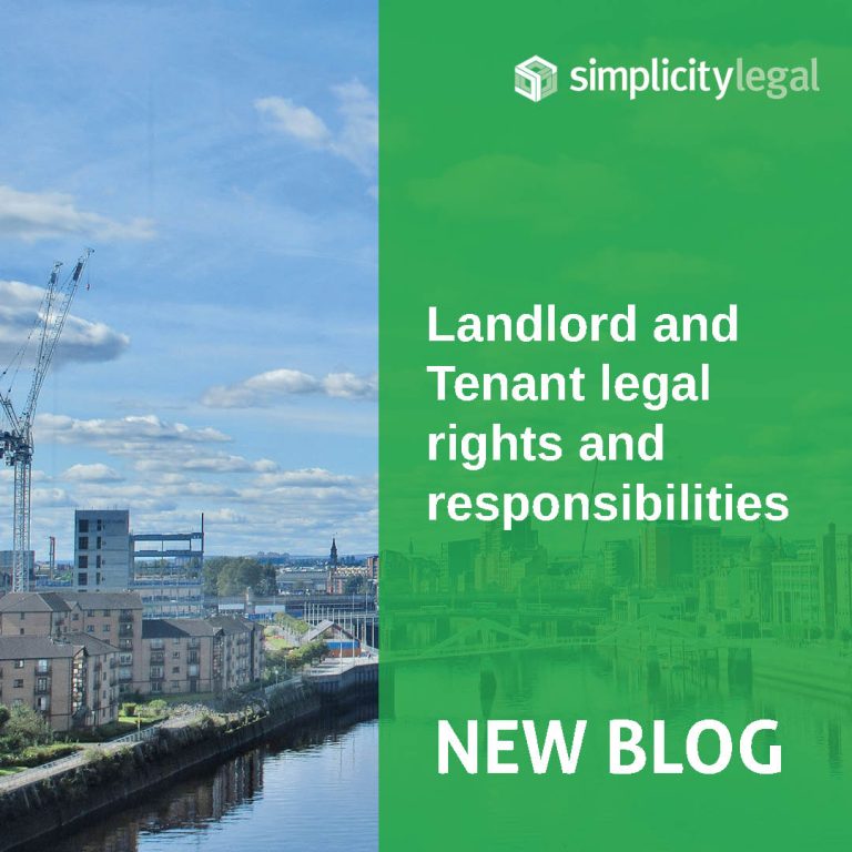 Landlord and Tenant legal rights and responsibilities Solicitor Scotland
