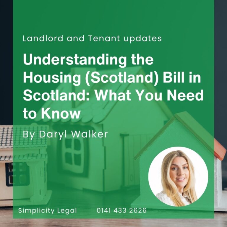 text for housing bill scotland
