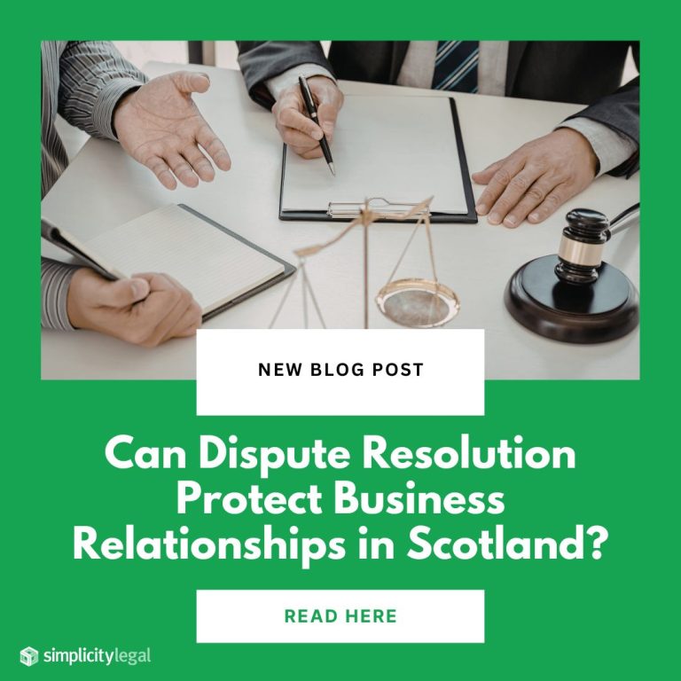 Can dispute resolution really protect business relationships in Scotland?