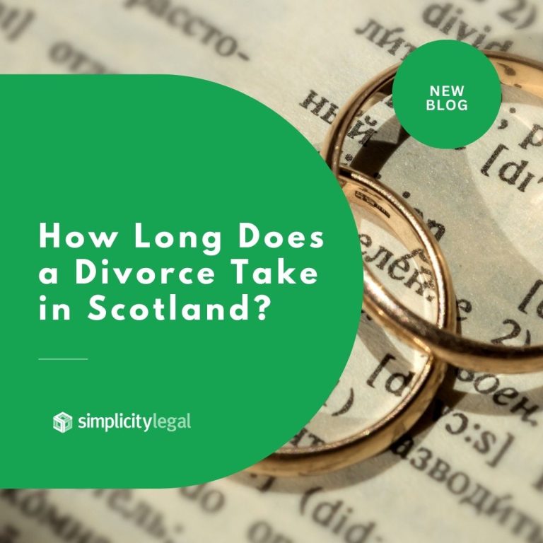 How long does a divorce take in Scotland?